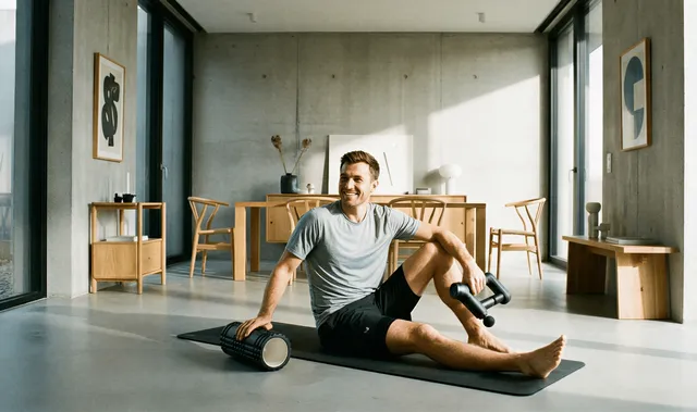 Comparatif foam roller et pistolet de massage