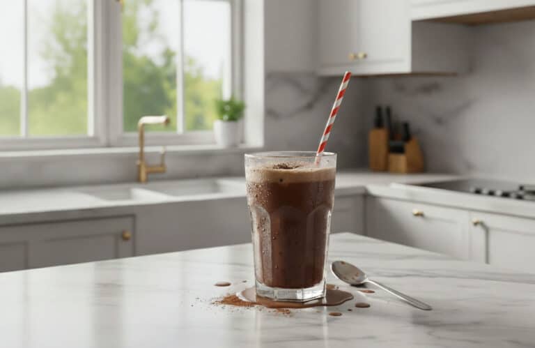 Lait chocolaté pour la récupération