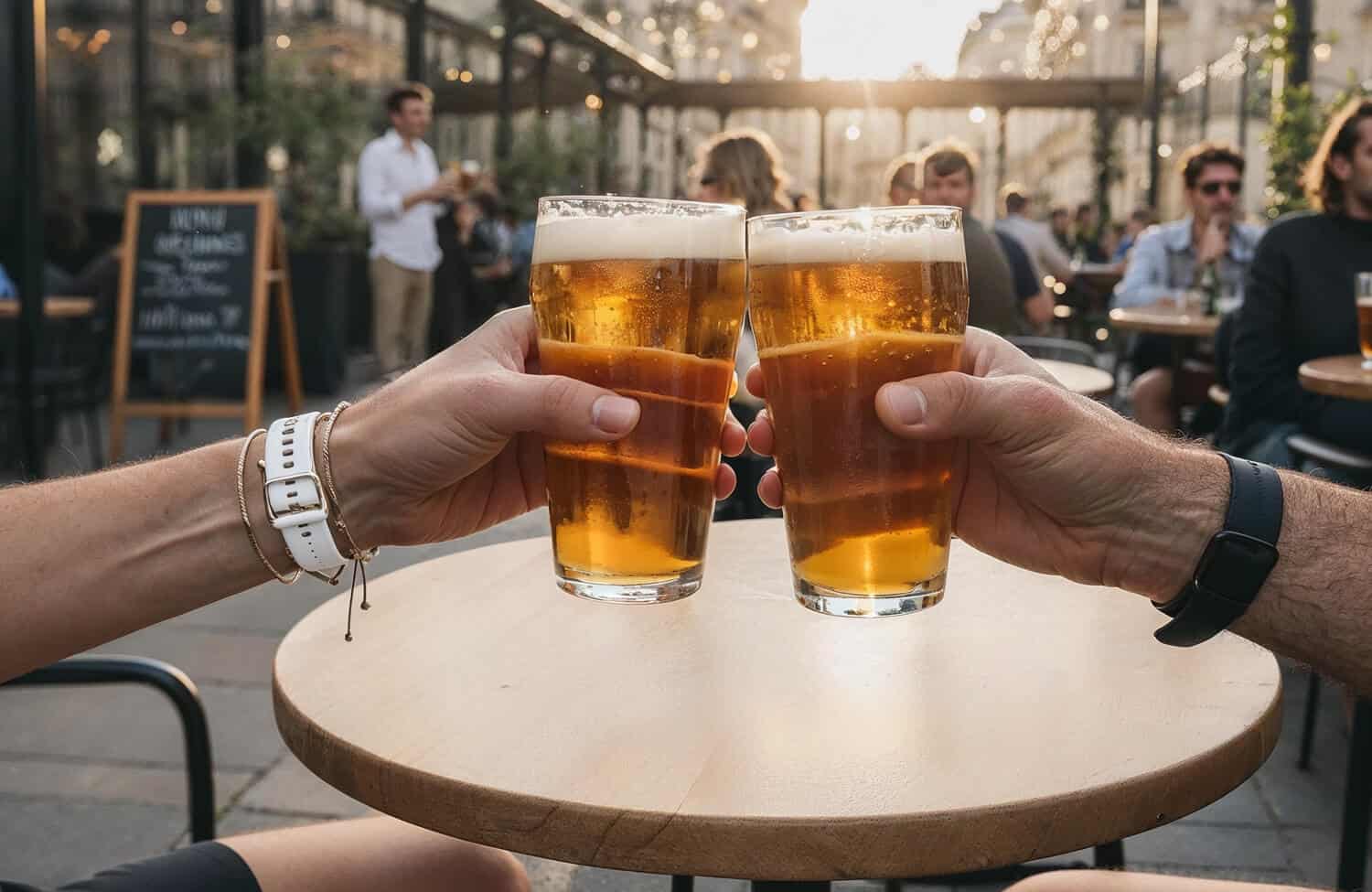 L'impact de la bière sur la récupération sportive